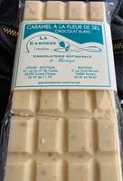 Quantité de sucre dans Chocolat blanc caramel