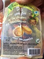 Sucre et nutriments contenus dans Ardeche biscuits