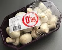 Sokerin määrä sisällä Champignons de Paris blanc