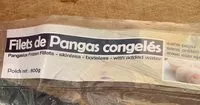 Quantité de sucre dans Filets de pangas congelés