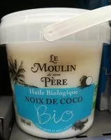 Sokerin määrä sisällä Huile biologique Noix de Coco Bio