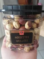 入っている砂糖の量 Noisettes grillées