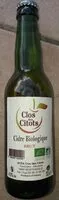 Sucre et nutriments contenus dans Clos des citots