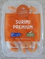 Sokerin määrä sisällä Surimi premium