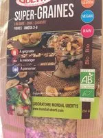 İçindeki şeker miktarı Cocktail Supergraines - 250 G
