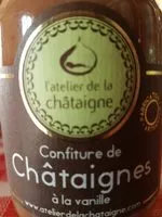 Quantité de sucre dans Confiture de châtaignes à la vanille