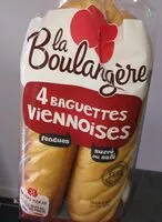 Amount of sugar in Baguettes viennoises