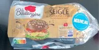 Sokerin määrä sisällä Pain burger seigle et flocons de blé