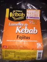 Quantité de sucre dans Lamelles de Kebab