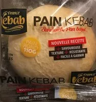 Cantidad de azúcar en Pain kebab