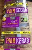 Cantidad de azúcar en Pain kebab