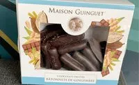 Jumlah gula yang masuk Batonnets de gingembre