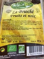 Sucre et nutriments contenus dans Menebio