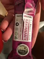 Quantité de sucre dans Barre crue