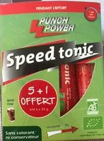 Cantidad de azúcar en Speed tonic
