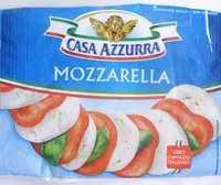 Sucre et nutriments contenus dans Casa azzurra