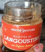 Zuckermenge drin Rillettes de langoustines au Safran breton