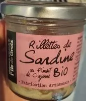 Jumlah gula yang masuk Rillettes de Sardine au Piment de Cayenne