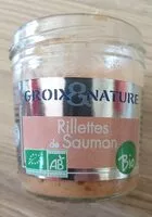 Sucre et nutriments contenus dans Groix nature