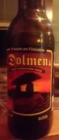 Sucre et nutriments contenus dans Biere rousse dolmen 33cl