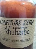 Sucre et nutriments contenus dans Rhubarbe