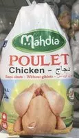 Quantité de sucre dans Poulet sans abats