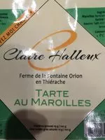 Quantité de sucre dans Tarte aux Maroilles