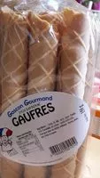 入っている砂糖の量 Gaufres