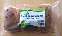 Cantidad de azúcar en Briiches aux pépites de chocolat