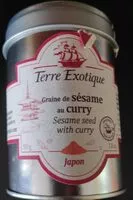 Amount of sugar in graines de sésame curry