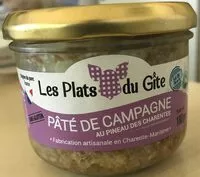 Sokerin määrä sisällä Pâté de campagne au pineau des charentes