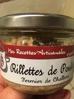 Sucre et nutriments contenus dans Mes recettes artisanales vincent