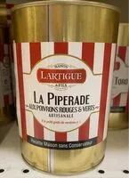 Количество сахара в La piperade