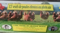 Sucre et nutriments contenus dans Earl ferme de grange neuve