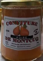 चीनी की मात्रा Confiture de Montcuq