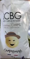Sokerin määrä sisällä Chips campagnarde