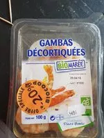 Sucre et nutriments contenus dans Bio maree