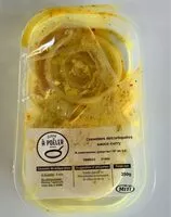 含糖量 Crevettes decortiquées sauce curry