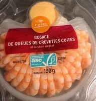 Jumlah gula yang masuk Rosace queues de crevettes cuites