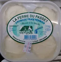 Sucre et nutriments contenus dans La ferme du passet