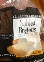 Quantité de sucre dans Sablés bretons