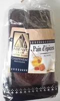 Quantité de sucre dans Pain d'épices au miel