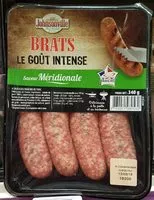 चीनी की मात्रा Saucisses Fraîches Brats le goût intense