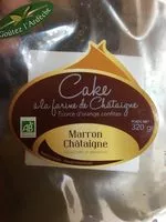 Sucre et nutriments contenus dans Marron chataigne e a r l