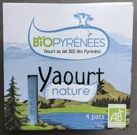 Sucre et nutriments contenus dans Bio pyrenees