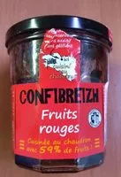 Sucre et nutriments contenus dans Confibreizh