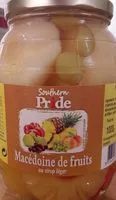含糖量 Macédoine de fruits au sirop léger