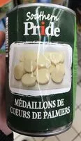 含糖量 Médaillon de coeurs de palmiers