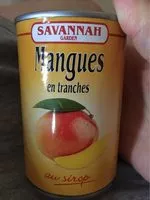 含糖量 Mangues en tranches