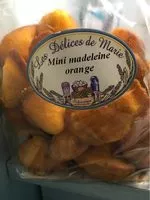 Sucre et nutriments contenus dans Lesdelices de marie